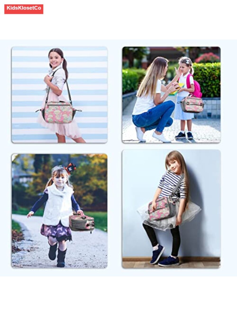 Expandable Insulated Nylon Lunch Tote for School - Picture 3 of 5